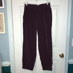 Cabin Creek Corduroy Pants Purple size 12P